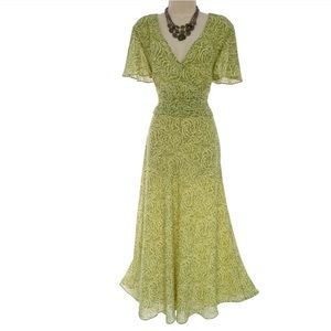 Studio I Dresses - 14 Large XL▪️ELEGANT FLORAL CHIFFON MAXI DRESS Studio I Dresses - 14 Large XL▪️ELEGANT FLORAL CHIFFON MAXI DRESS